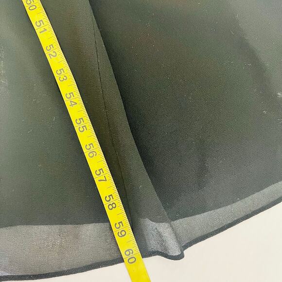 Karen Miller Vintage Beaded Sleeveless High Neck Layered Maxi Dress Size 12 - Picture 7 of 8